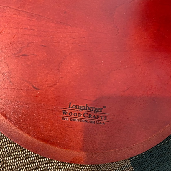 Vintage Longaberger baskets lot of 3, Valentines Day, heart shaped 2004-2005 - Picture 16 of 16